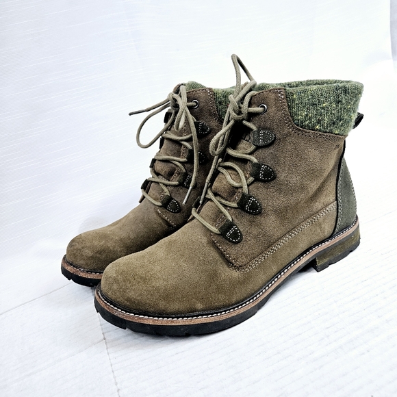 L.L. Bean East Point Tek 2.5 Brown Suede Leather Boot size 9 - Picture 3 of 11